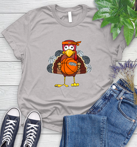 San Antonio Spurs Turkey thanksgiving day Women's T-Shirt 10