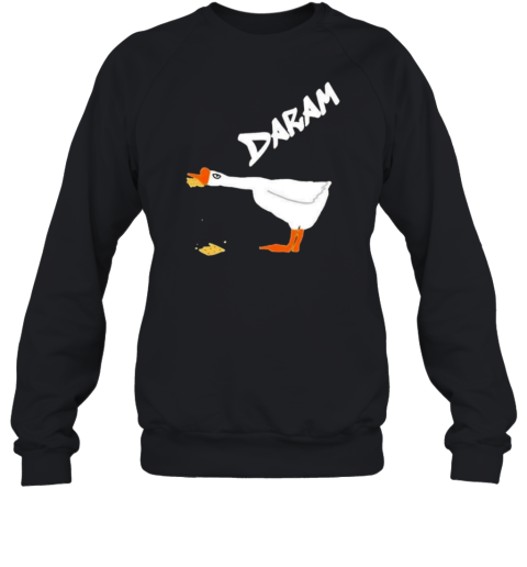 Goose Eating Cookie Daram Sweatshirt