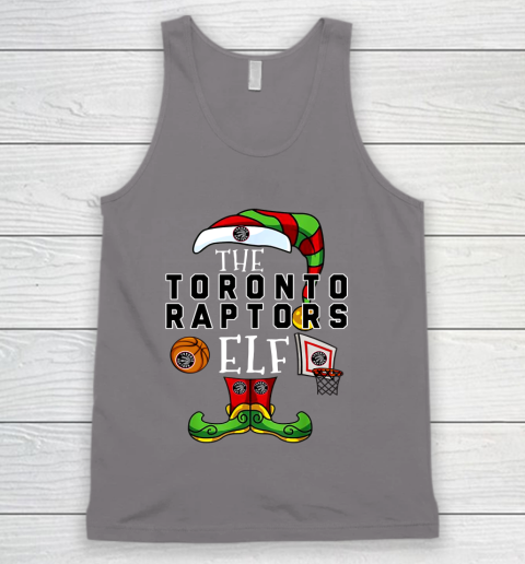 Toronto Raptors Christmas ELF Funny NBA Tank Top 6