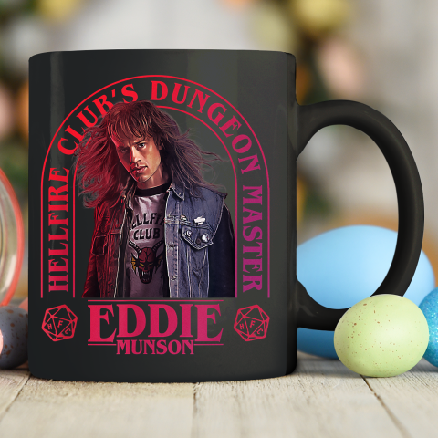 Stranger Things 4 Eddie Munson Hellfire Club Dungeon Master Ceramic Mug 11oz