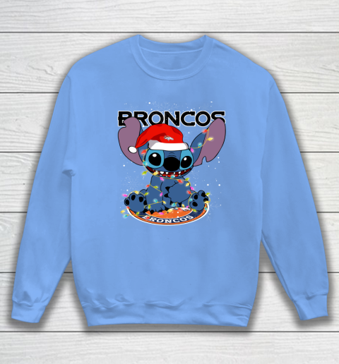 Denver Broncos NFL Football noel stitch Christmas Sweatshirt 7