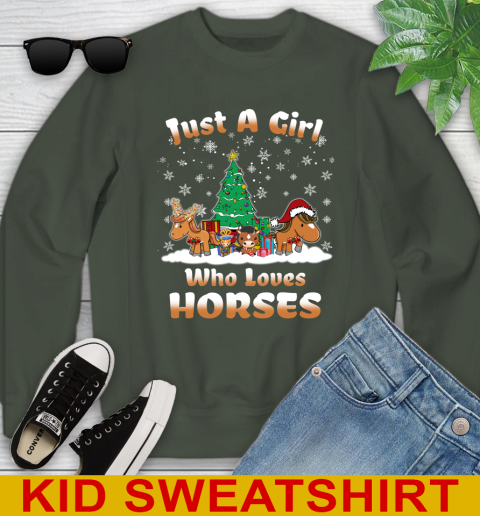 Christmas Just a girl who love horse 116