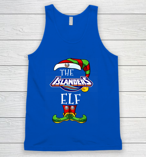 New York Islanders Christmas ELF Funny NHL Tank Top 4