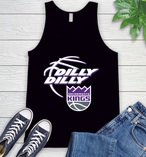 NBA Sacramento Kings Dilly Dilly Basketball Sports Tank Top 2