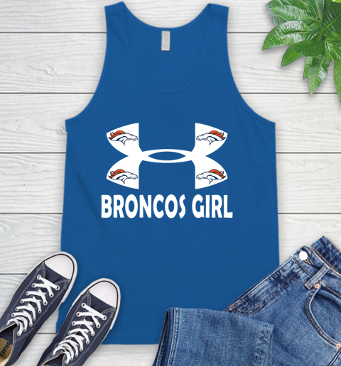 NFL Denver Broncos Girl Under Armour Football Sports Tank Top 4