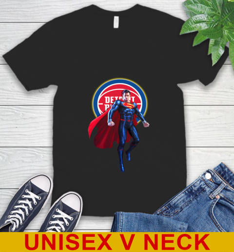 NBA Awesome Superman Basketball Sports Detroit Pistons 50