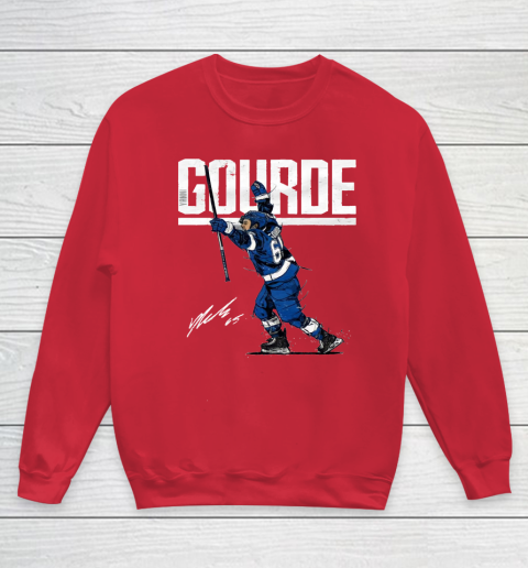 Yanni Gourde For Tampa Bay Lightning Fans Youth Sweatshirt 7