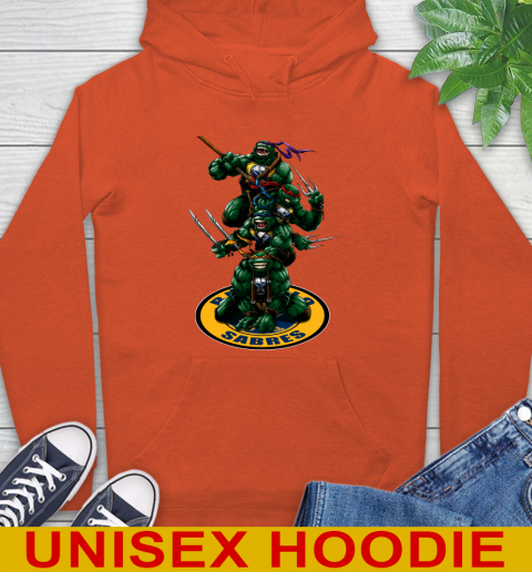NHL Hockey Buffalo Sabres Teenage Mutant Ninja Turtles Shirt Hoodie 5