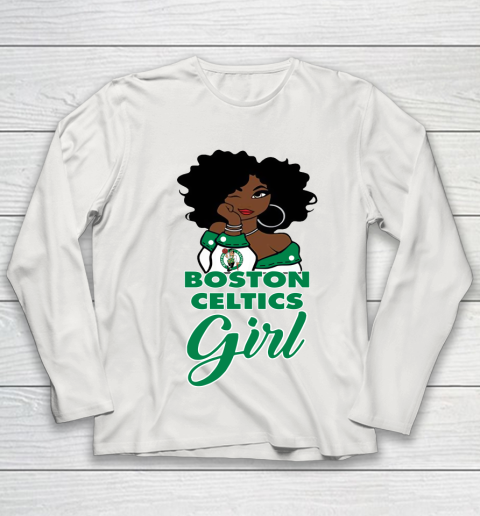 Boston Celtics Girl NBA Youth Long Sleeve 11