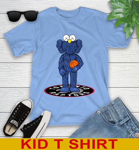 NBA Basketball Toronto Raptors Kaws Bff Blue Figure Shirt Youth T-Shirt 12 NBA Basketball Toronto Raptors Kaws Bff Blue Figure Shirt Youth T-Shirt - Image 12