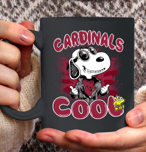 NFL Football Arizona Cardinals Cool Snoopy Shirt Ceramic Mug 11oz