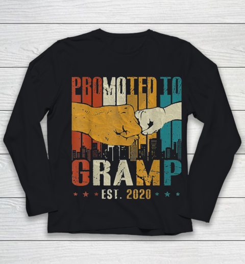 Grandpa Funny Gift Apparel  New Grandpa Father's Day Gifts Promoted To Youth Long Sleeve