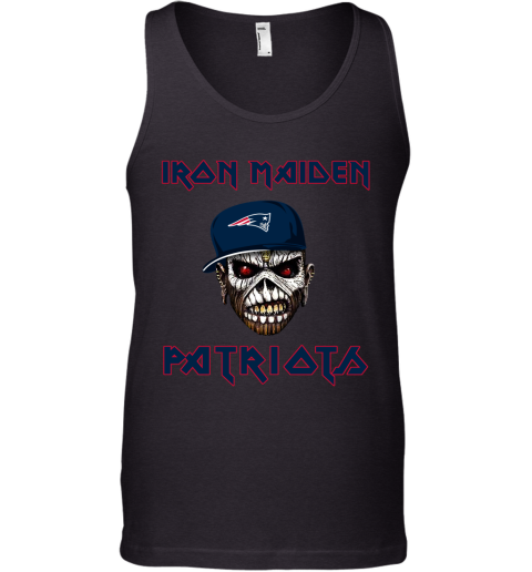 NFL New England Patriots Iron Maiden Rock Band Music Football Sports 69rPHZEwUO0 unisex tank 17 95 151514 front black