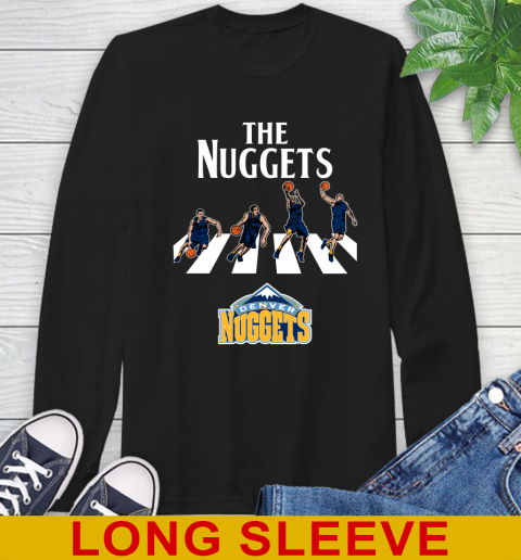 NBA Basketball Denver Nuggets The Beatles Rock Band Shirt Long Sleeve T-Shirt