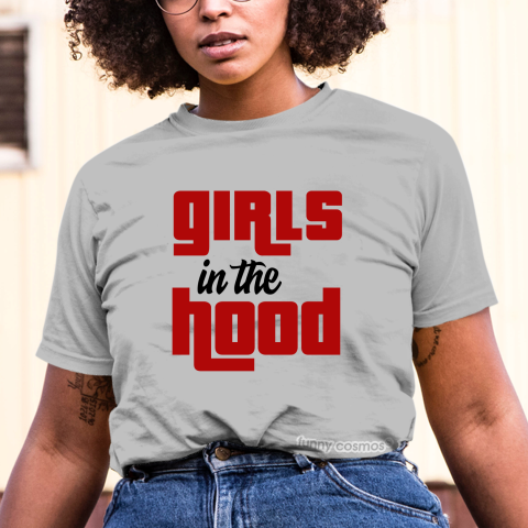 Jordan 1 Chicago Matching Sneaker Tshirt For Woman For Girl Girls in the Hood White Jordan Shirt
