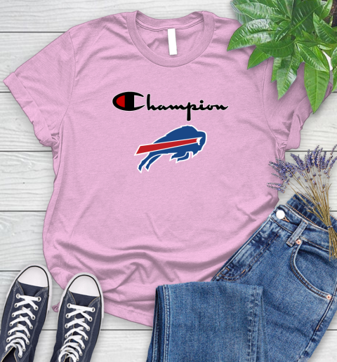 NFL Football Buffalo Bills Champion Shirt Women's T-Shirt 8