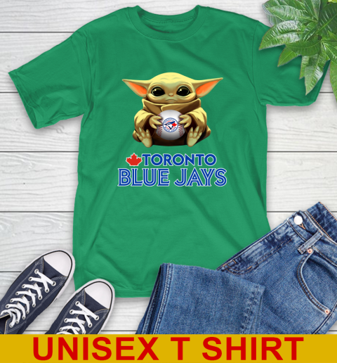 MLB Baseball Toronto Blue Jays Star Wars Baby Yoda Shirt 7