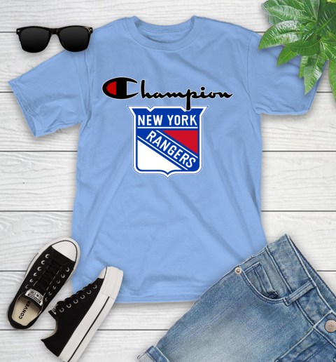 NHL Hockey New York Rangers Champion Shirt Youth T-Shirt 10