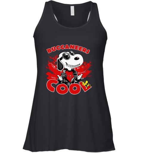 Tampa Bay Buccaneers Snoopy Joe Cool We're Awesome Racerback Tank