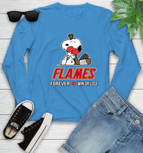 NHL The Peanuts Movie Snoopy Forever Win Or Lose Hockey Calgary Flames 131