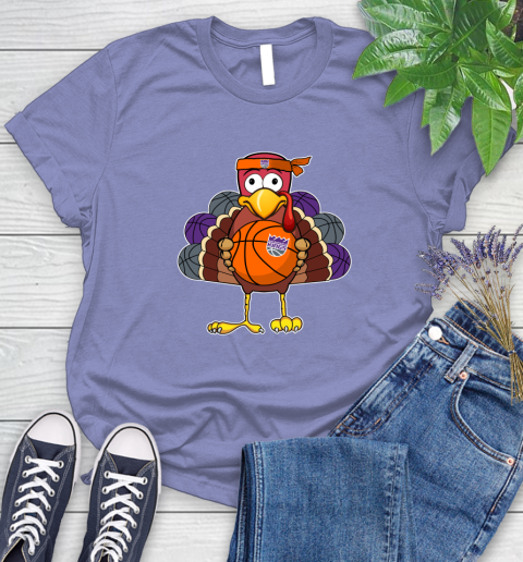 Sacramento Kings Turkey thanksgiving day Women's T-Shirt 11