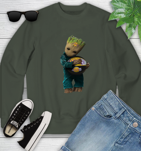 Lakers youth clearance sweatshirt