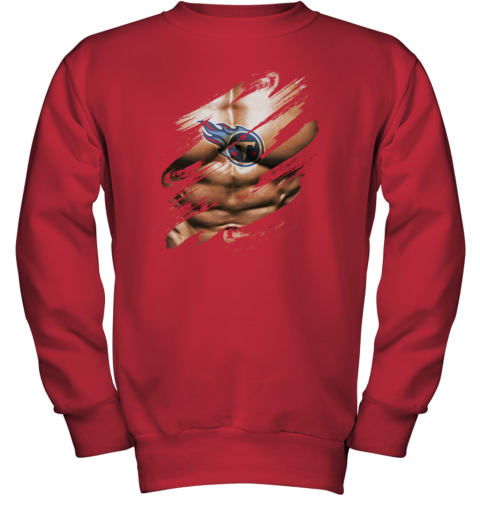 NFL Logo 3D Art Chest San Francisco 49ers Tattoo Youth Sweatshirt -  Rookbrand