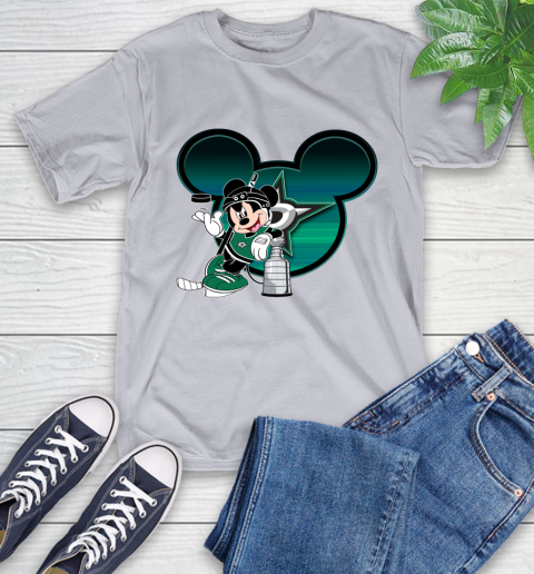 NHL Dallas Stars Stanley Cup Mickey Mouse Disney Hockey T Shirt T-Shirt 6