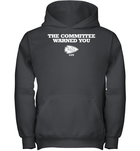 The Committee Warned You Kansas City Youth Hoodie