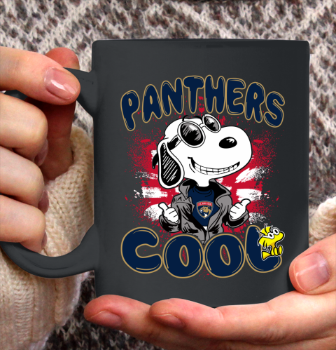 NHL Hockey Florida Panthers Cool Snoopy Shirt Ceramic Mug 15oz