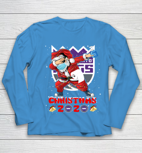 Sacramento Kings Funny Santa Claus Dabbing Christmas 2020 NBA Youth Long Sleeve 6 Sacramento Kings Funny Santa Claus Dabbing Christmas 2020 NBA Youth Long Sleeve - Image 6