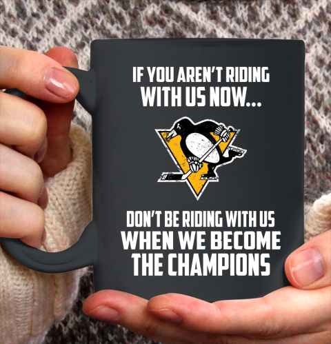 NHL Pittsburgh Penguins Hockey We Become The Champions Ceramic Mug 11oz