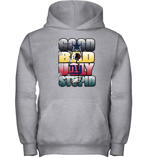 NFL The Good Bad Ugly And Stupid Dallas Cowboys Youth Hoodie - Rookbrand