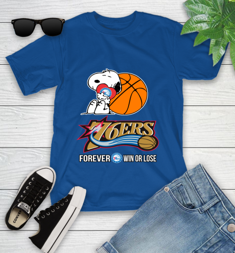 NBA The Peanuts Movie Snoopy Forever Win Or Lose Basketball Philadelphia 76ers_000 111