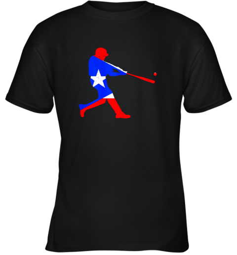 Original Puerto Rico Baseball Flag Youth T-Shirt
