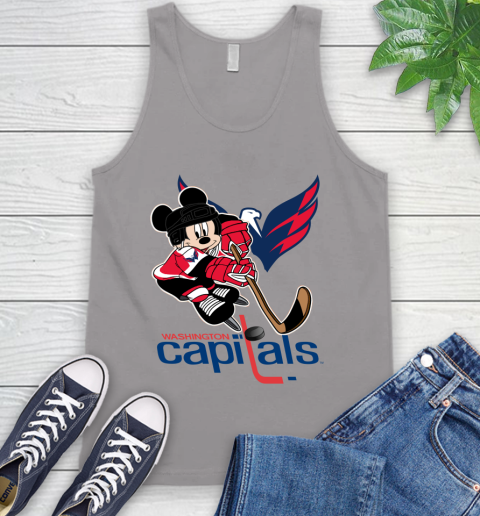NHL Washington Capitals Mickey Mouse Disney Hockey T Shirt Tank Top 4