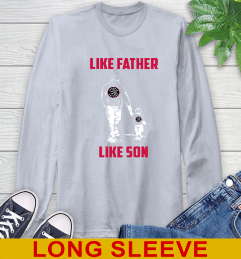 Memphis Grizzlies NBA Basketball Like Father Like Son Sports Long Sleeve T-Shirt 6