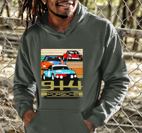 The 944 Porsche Vintage Hoodie rtsa the 944 porsche vintage hoodie 23 front forest