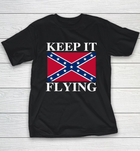 Keep It Flying Confederate Flag Youth T-Shirt