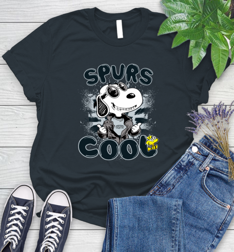 NBA Basketball San Antonio Spurs Cool Snoopy Shirt Women's T-Shirt 6