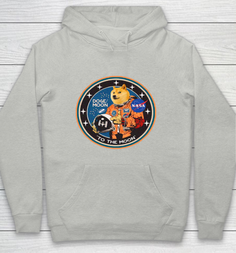 Doge coin To The Moon Youth Hoodie