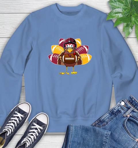 Arizona Cardinals Turkey Thanksgiving Day Sweatshirt 11
