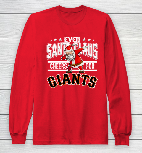 San Francisco Giants Even Santa Claus Cheers For Christmas MLB