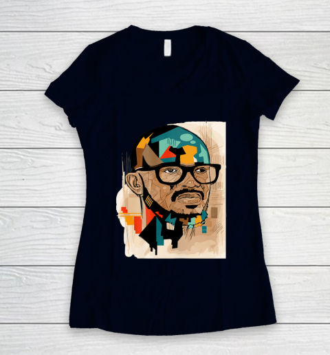 DJ Black Coffee Women's V-Neck T-Shirt 2