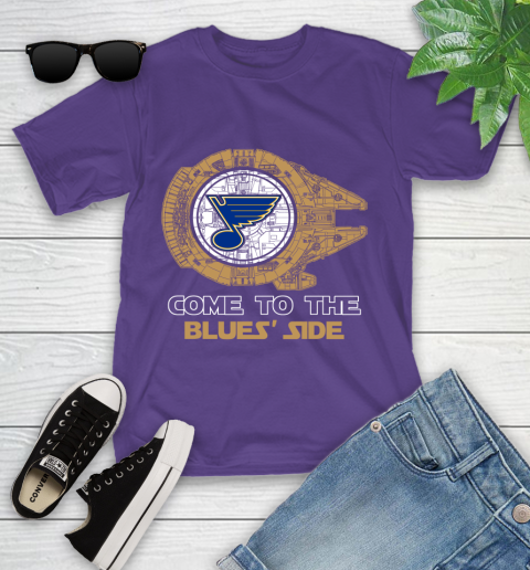 NHL Come To The St.Louis Blues Wars Hockey Sports Youth T-Shirt 3