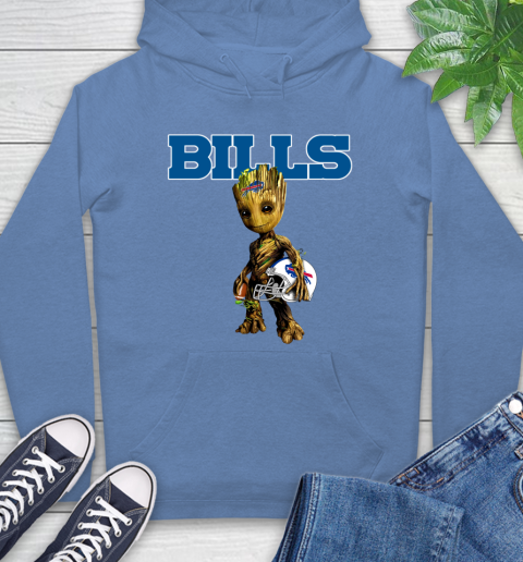 Buffalo Bills NFL Football Groot Marvel Guardians Of The Galaxy Hoodie 11
