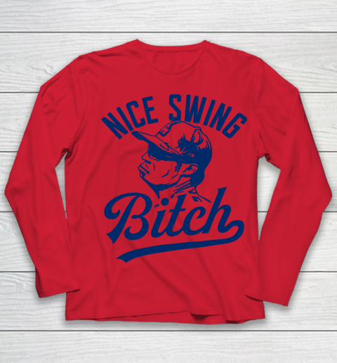 Joe kelly Shirt Nice Swing Bitch Youth Long Sleeve 7