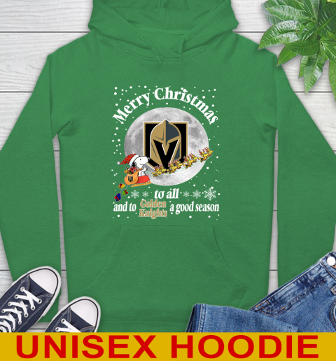 Vegas Golden Knights Merry Christmas To All And To Golden Knights A Good Season NHL Hockey Sports Hoodie 8