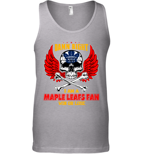 NHL Damn Right I Am A Tampa Bay Lightning Win Or Lose Skull Hockey Sports XUUyMjWsytM unisex tank 17 95 151514 front sport grey