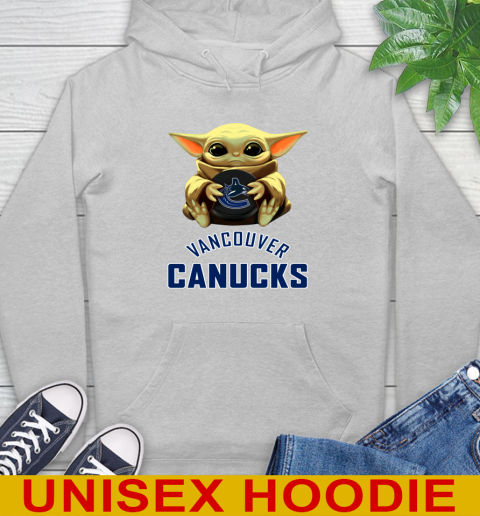 NHL Hockey Vancouver Canucks Star Wars Baby Yoda Shirt 18
